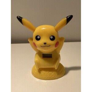 Vintage Wendy's Pokemon Pikachu Clock 2002 - NEEDS NEW BATTERY